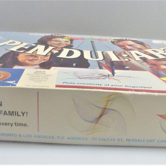 1970 PEN-DUL-ART Magic RAINBOW Pendulum Art Germany Handmade French English - Picture 3 of 12